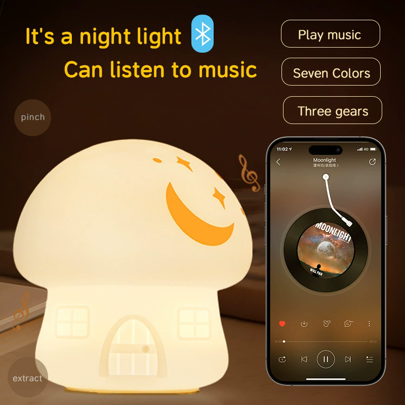 Pourquoi une petite lumière de nuit créative en silicone est-elle parfaite pour chaque pièce?