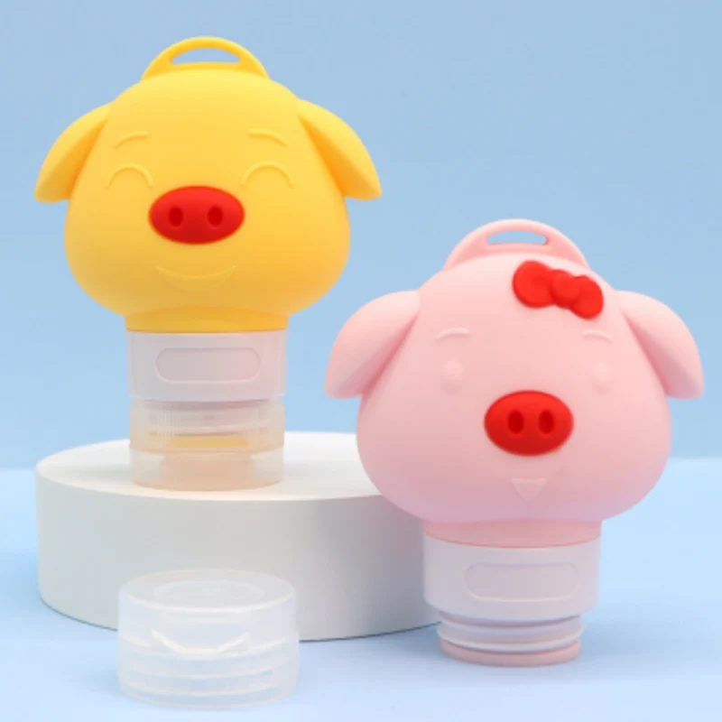 Qu'est-ce qui fait de la bouteille cosmétique de voyage en silicone cochon mignon le meilleur choix pour votre prochain voyage ?