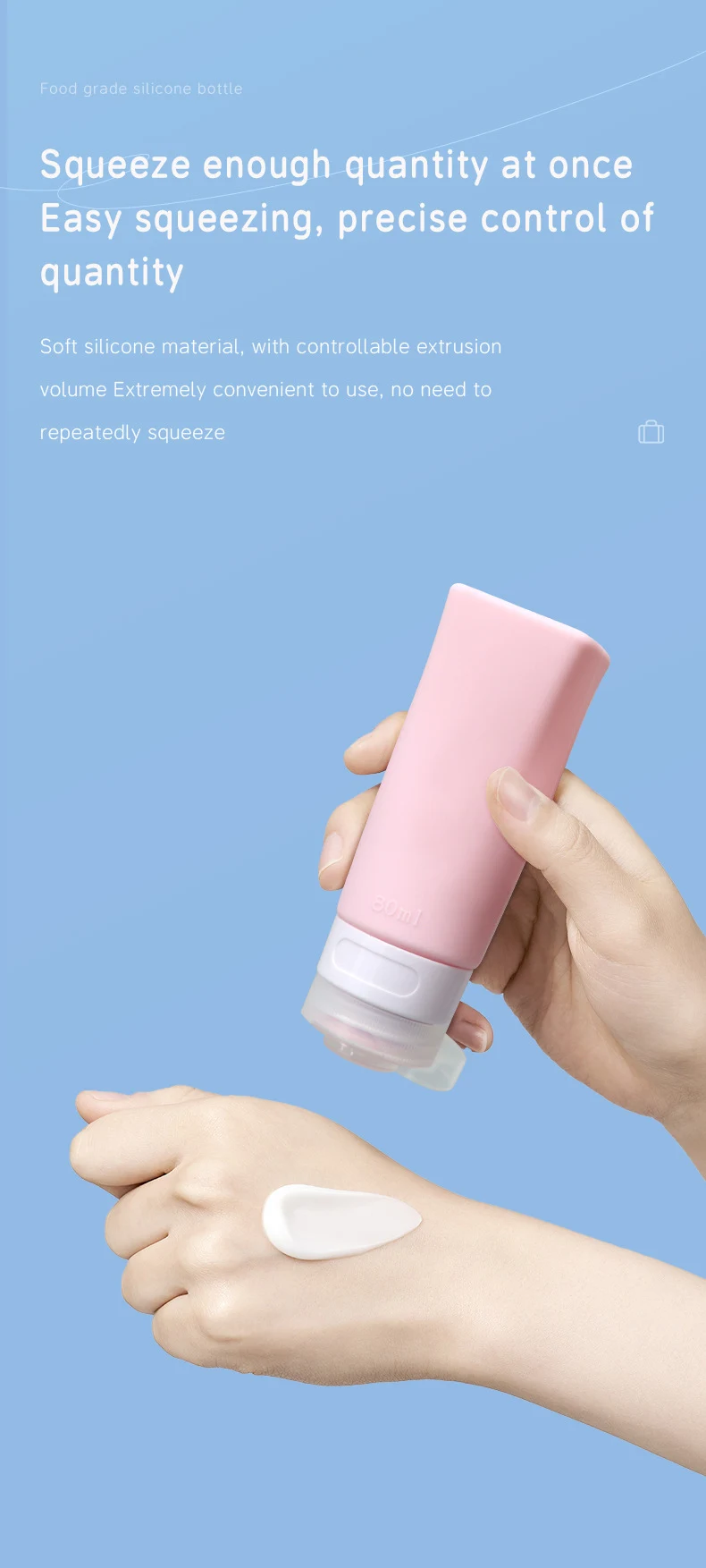 Food Grade Silicone Botting Bottle Set