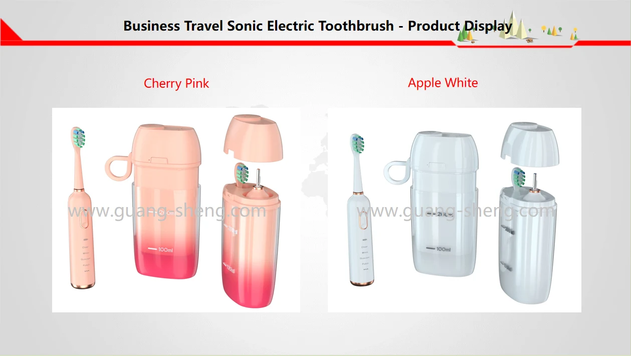 Business Travel Sonic Electric Toothbrush
