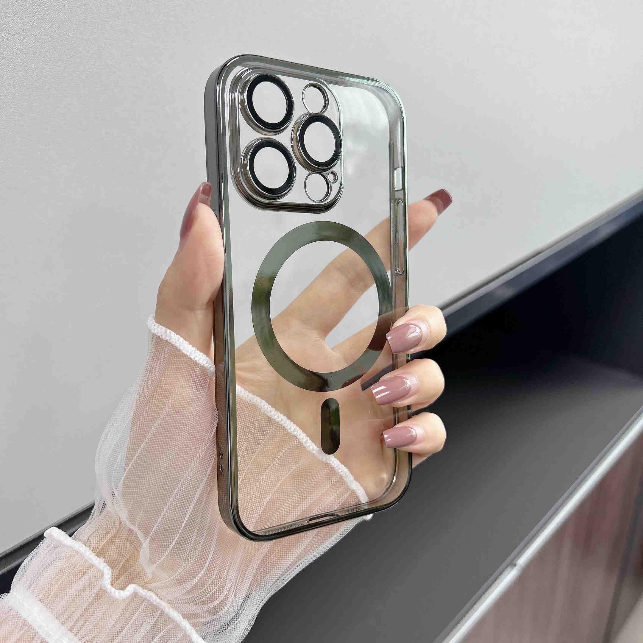 Electroplating Magnetic Mobile Phone Case