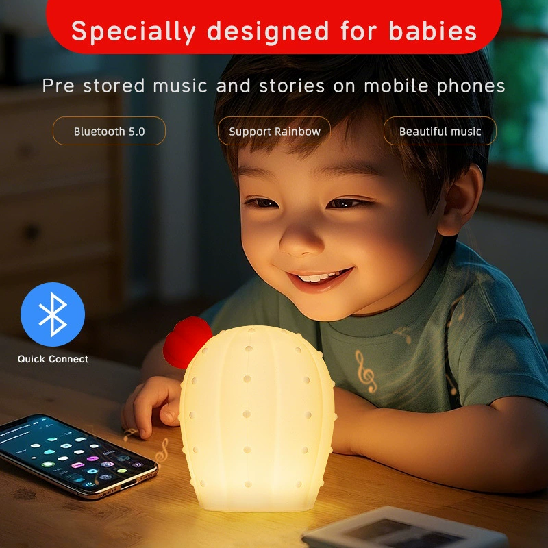 Toys en silicone pour la lumière de nuit pour enfants