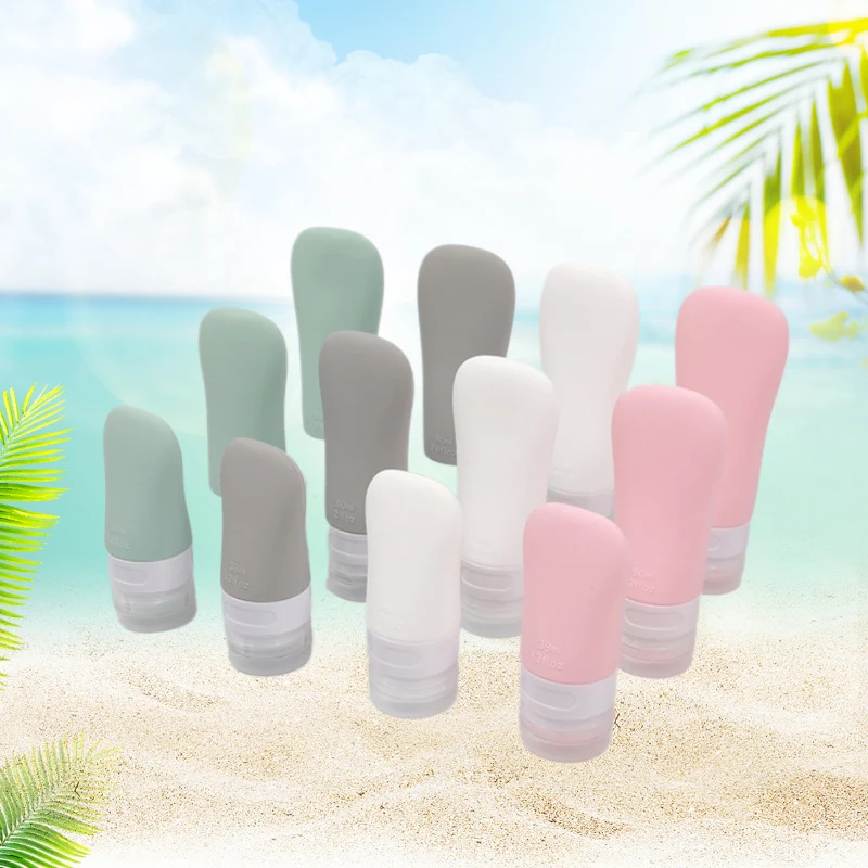 Bouteille de voyage en silicone